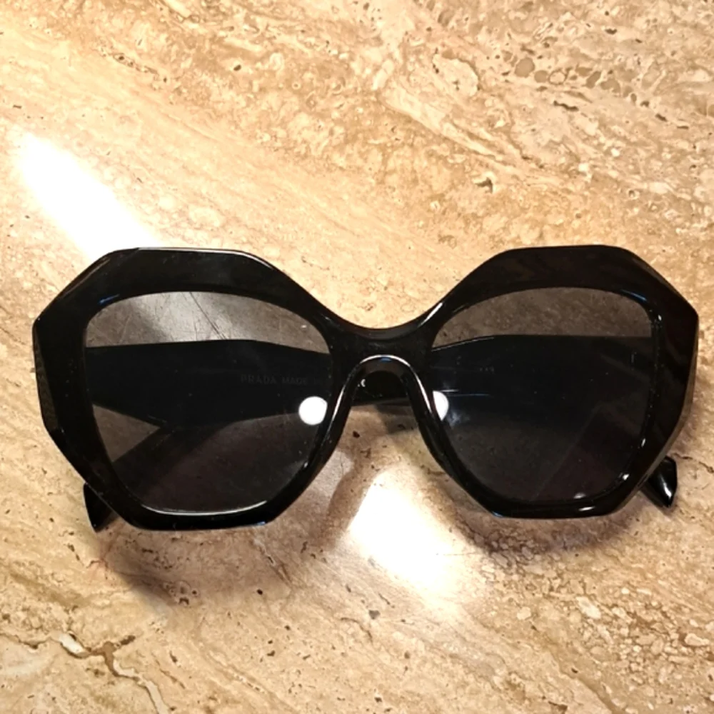 Prada PR 16WS Black Sunglasses With Grey Lenses